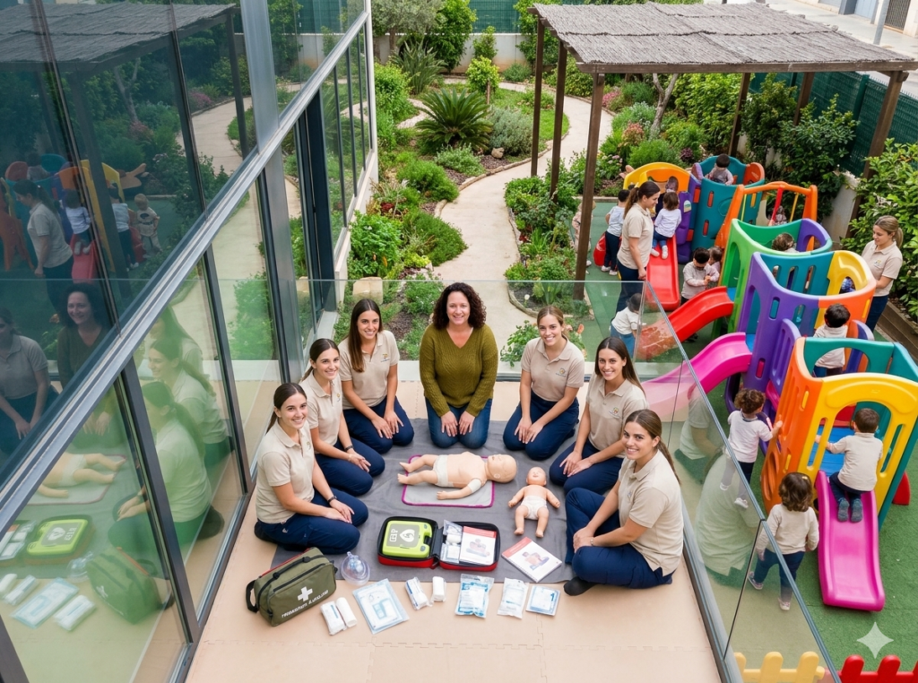 curso primeros auxilios guarderias barcelona