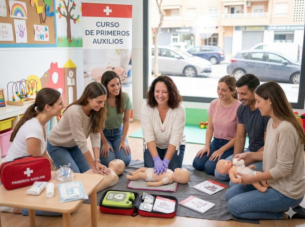 curso primeros auxilios guarderias barcelona